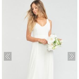 Show me your MuMu Jenn Wedding Cake Chiffon Dress